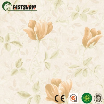 New Floral PVC Wall Paper Home Wall Covering